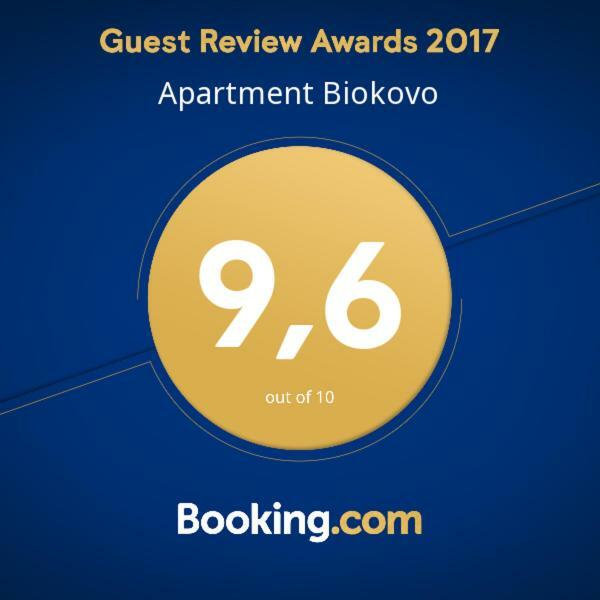 Apartment Biokovo Krvavica Exterior photo